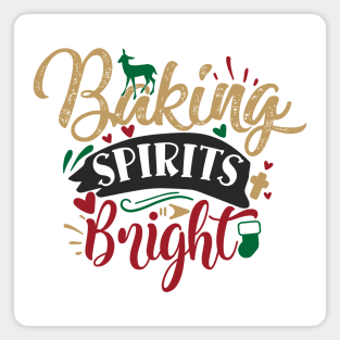 Baking Spirits Bright Magnet